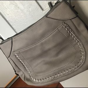 Gray Jessica Simpson purse